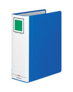 แฟ้มท่อ <Eco Twin R> (ชนิด S) B5 แนวตั้ง 80 มม. เข้าเล่ม 2 รู สีน้ำเงิน Fu-RT681B