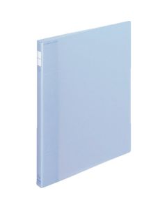แฟ้มป๊อปริง <slim> A4 แนวตั้ง 10มม. เข้าเล่ม 2 รู ฟ้า Fu-PS410B