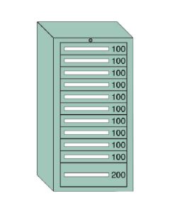 Cabinet light duty type 1อัน