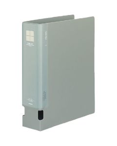 แฟ้มท่อ <PP> A4 แนวตั้ง 60 มม. เข้าเล่ม 2 รู เทา - F660NM