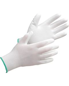 ถุงมือโพลีเอสเตอร์ (เคลือบฝ่ามือ) รุ่น SPU-130N จำนวน 10 คู่ ไซส์ M