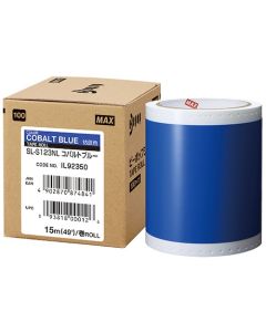 แผ่นมาตรฐาน Bepop กว้าง 100 มม. SL-S123NL สีน้ำเงินโคบอลต์ (15 ม. x 1 ม้วน)
