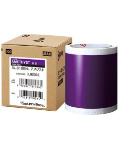 แผ่นมาตรฐาน Bepop กว้าง 100 มม. SL-S125NL สีอเมทิสต์ (15 ม. x 1 ม้วน)