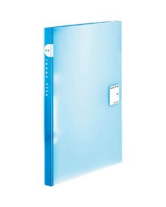 แฟ้มก้านโยก EZ A4 แนวตั้ง เข้าเล่ม 12 มม. น้ำเงิน Fu-U320B