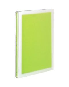แฟ้มสไลด์ <colore> (บาง) B5 (26 รู) สีเขียว 15 แผ่น Ru-PV30G