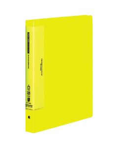 สมุดใส (ซองเวฟคัท) กระดาษเปลี่ยนแนวตั้ง A4 25 แผ่น ซอง 30 รู เหลือง la-T730Y