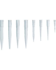 ทิปการยึดเกาะต่ำของ Maxipence ทำจาก PP, 10 μl, พร้อมสเกล (รวม 960 ชิ้น)