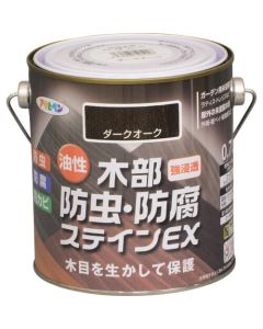 น้ำยาไล่แมลง/น้ำยาฆ่าเชื้อโรคในเนื้อไม้ EX 0.7L สีโอ๊คเข้ม