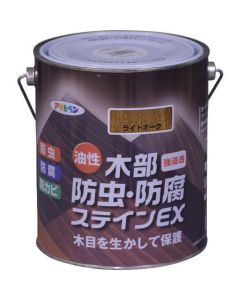 น้ำยาไล่แมลง/น้ำยาฆ่าเชื้อโรคในเนื้อไม้ EX 1.6L สีโอ๊คอ่อน