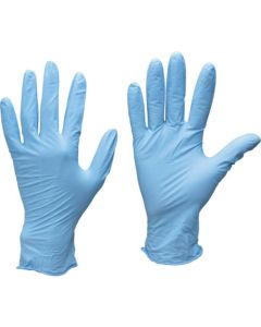 ถุงมือใช้แล้วทิ้ง Nitrile ultra-thin gloves M (100 ชิ้น)