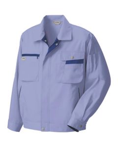 เสื้อเชิ๊ตแขนยาว Summer Mist สีม่วง x สีกรมท่า LL