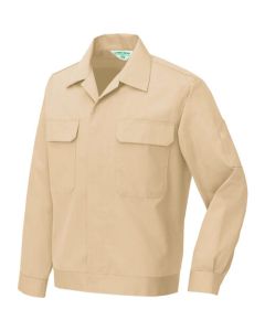จัมเปอร์ฤดูร้อนแขนยาว (unisex) สีเบจอ่อน 4L