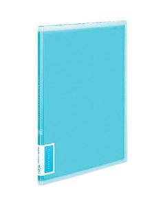 สมุดใส <colore> กระเป๋าใส่กระดาษ A4 แนวตั้ง 20 แผ่น ฟ้า la-V20B