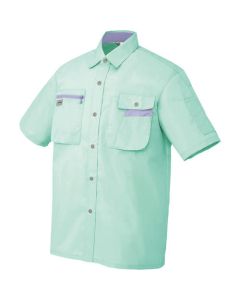 เสื้อเชิ้ตแขนสั้น (unisex) Clean Earth x Mist Violet SS