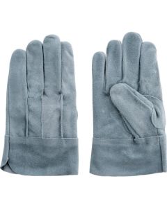 Oil Processing Cow Split Leather Gloves