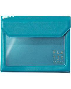 ขนาดการ์ด FLATTY สีฟ้าอ่อน