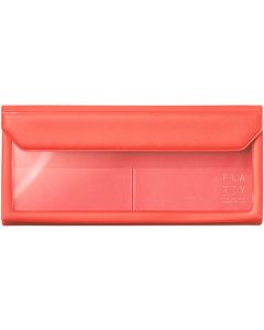 FLATTY pen case size red