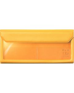 FLATTY pen case size yellow