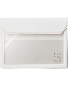 FLATTY A6 size white