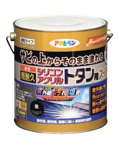 สำหรับดีบุกอะคริลิกซิลิกอนชนิดน้ำมันที่มีความทนทานเป็นพิเศษ สีดำ 3 กก