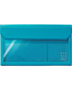 FLATTY envelope size light blue