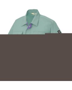 เสื้อเบลาส์แขนสั้น (unisex) SS สีน้ำเงินแซฟไฟร์