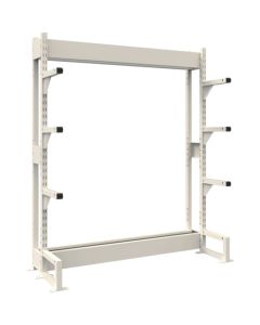ชั้นวางของแบบยาวไม่ต้องยึดด้วยน็อต M1.5 ชนิดพื้นฐาน ขนาด 900 x 450 x สูง 1500 มม. 4 ชั้น