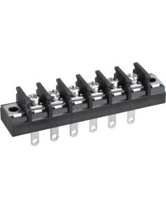 แผงขั้วต่อสายไฟแบบเจาะทะลุ 300V 12A 4P