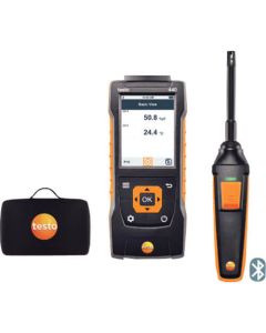 เครื่องวัดความเร็วลม testo440 ชุดหัววัดอุณหภูมิและความชื้น