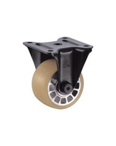 Plate Type Low-Floor Type Heavy Load Caster  (aluminum wheel urethane tire)