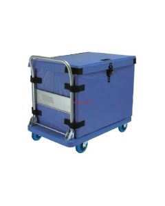 รถเข็นพร้อมกล่องอเนกประสงค์ รับน้ำหนัก 150kg