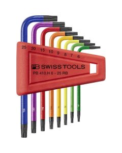 ชุดประแจหกเหลี่ยมรูปตัว L รุ่น 410H/6-25RB จำนวน 8 ชิ้น (สีรุ้ง) (ไม่มีบรรจุภัณฑ์)