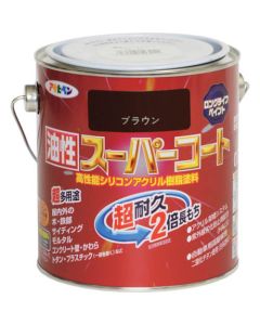 ซุปเปอร์โค้ทสูตรน้ำมัน 0.7L สีน้ำตาล