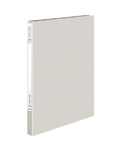 แฟ้มก้านโยก <EZe> A4 แนวตั้ง เข้าเล่ม 12 มม. สีเทาอ่อน Fu-U330LM
