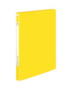 แฟ้มคันโยก <Eze> สีเหลือง ปก PP รีไซเคิล A4 ยาว 12 มม. ความจุ 120 แผ่น Fu-U330Y