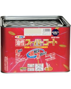 ซุปเปอร์โค้ทสูตรน้ำมัน 5 ลิตร สีเบจ