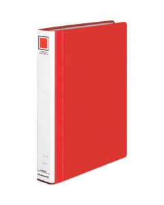 แฟ้มท่อ <Eco Twin R> (ชนิด S) A4 แนวตั้ง 30 มม. เข้าเล่ม 2 รู สีแดง Fu-RT630R