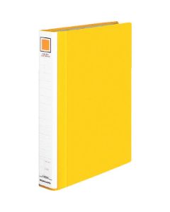 แฟ้มท่อ <Eco Twin R> (ชนิด S) A4 แนวตั้ง 30 มม. เข้าเล่ม 2 รู สีเหลือง Fu-RT630Y