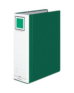 แฟ้มท่อ <Eco Twin R> (ชนิด S) A4 แนวตั้ง 80 มม. เข้าเล่ม 2 รู เขียว Fu-RT680G