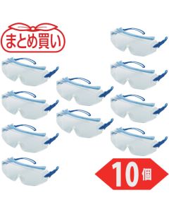สั่งซื้อจำนวนมาก: แว่นตานิรภัยเลนส์เดี่ยวใส 10 ชิ้น