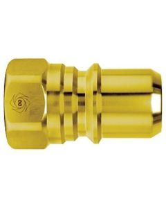 ข้อต่อแบบ Zero Spill Coupler ทองเหลือง ยางเอทิลีนโพรพิลีน (EPDM) (EPT) (42861)