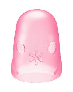 แบบฝาพับ <ฝาเมกลิน> L size 3 ชิ้น สีชมพูใส Mek-27TP