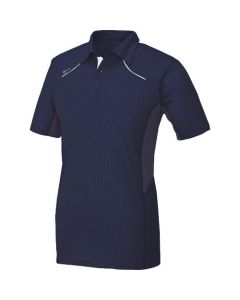 เสื้อโปโลแขนสั้น สีกรมท่า L