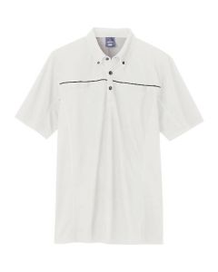 เสื้อโปโลแขนสั้น (unisex) สีขาว S