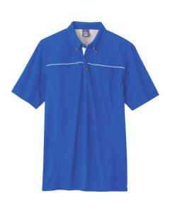 เสื้อโปโลแขนสั้น (unisex) สีน้ำเงิน L