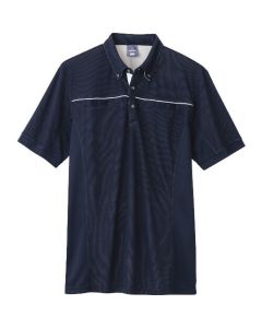 เสื้อโปโลแขนสั้น (unisex) สีกรมท่า LL