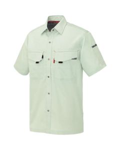 เสื้อเชิ้ตแขนสั้น (unisex) สีเขียวเอิร์ธเอส S