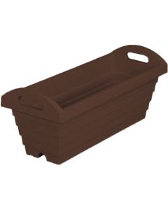 กระถางต้นไม้ Handy Planter ทรงสี่เหลี่ยมผืนผ้า ยาว 550 สีน้ำตาลเข้ม