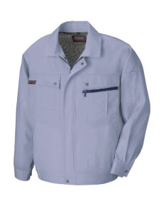 เสื้อเบลาส์ฤดูร้อนแขนยาว (สีล้วน) (unisex) สีม่วงอ่อน 3L