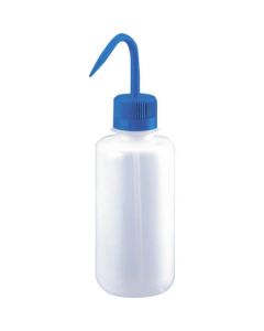 ขวดน้ำยาบ้วนปากปากแคบ LDPE / ฝา: PP 1000ml. สีฟ้า